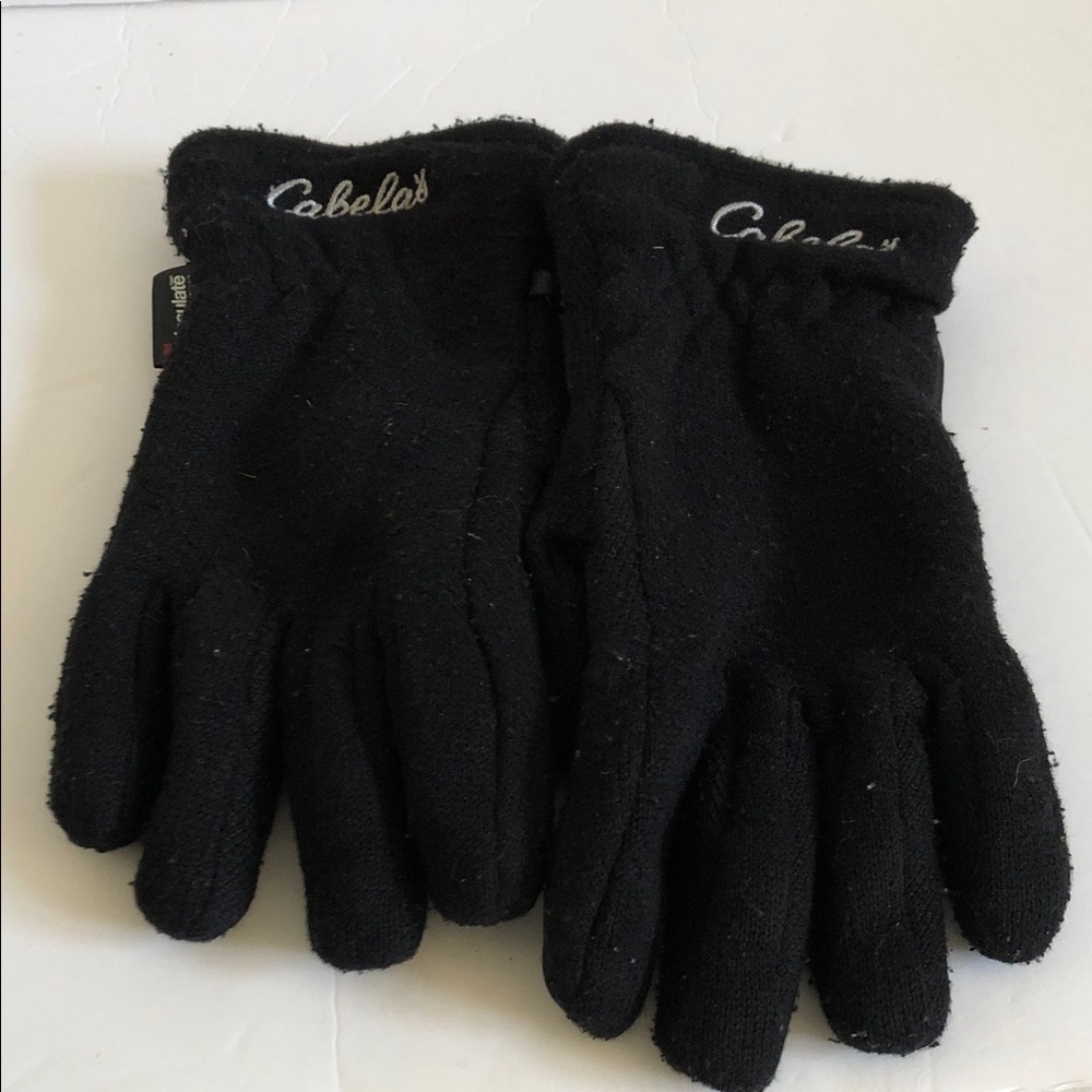 Cabela's Black Fleece Thinsulate Winter Gloves